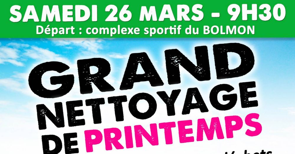 Grand nettoyage de printemps à Marignane