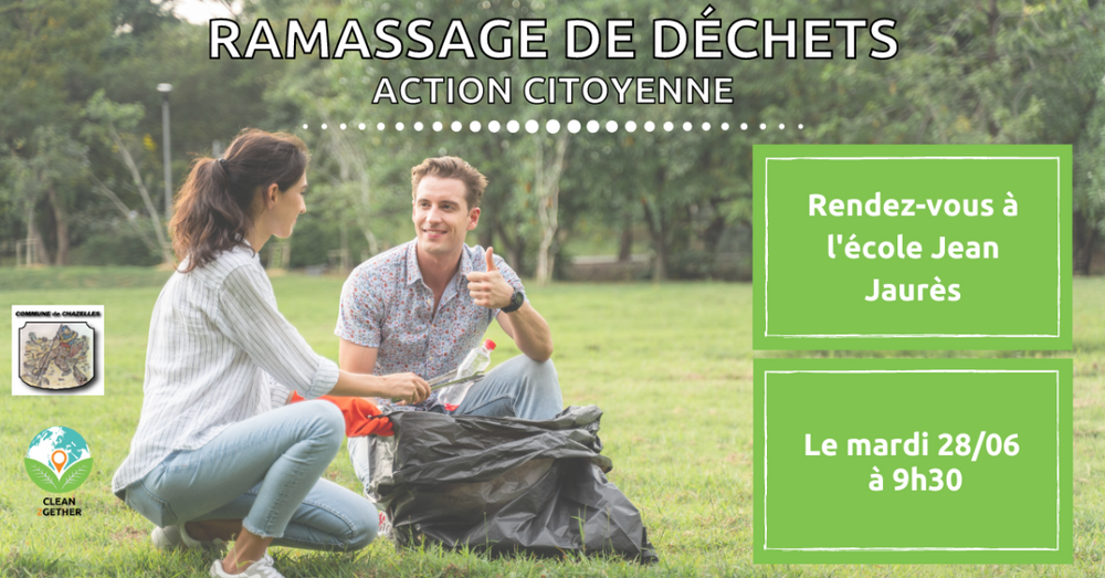 Ramassage de déchets - Chazelles (16)