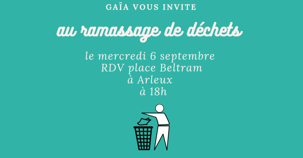 Ramassage de déchets Arleux 