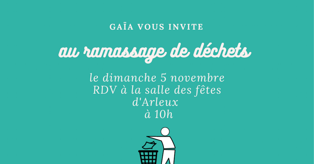 Ramassage de déchets 