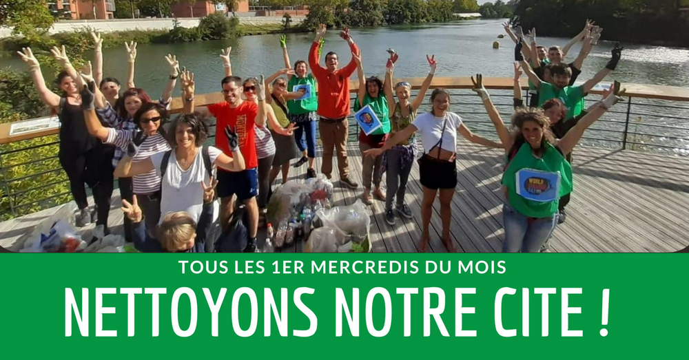 Nettoyage de rue à Toulouse (clean up)