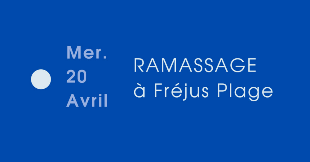 Ramassage de plage