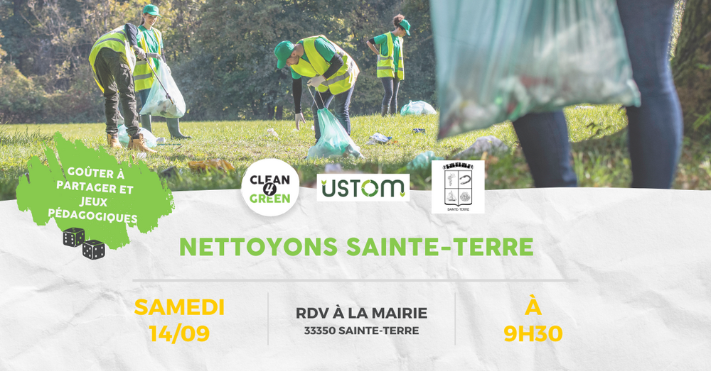 NETTOYONS SAINTE-TERRE
