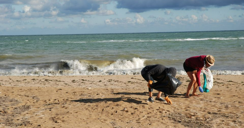 Nettoyage de plage