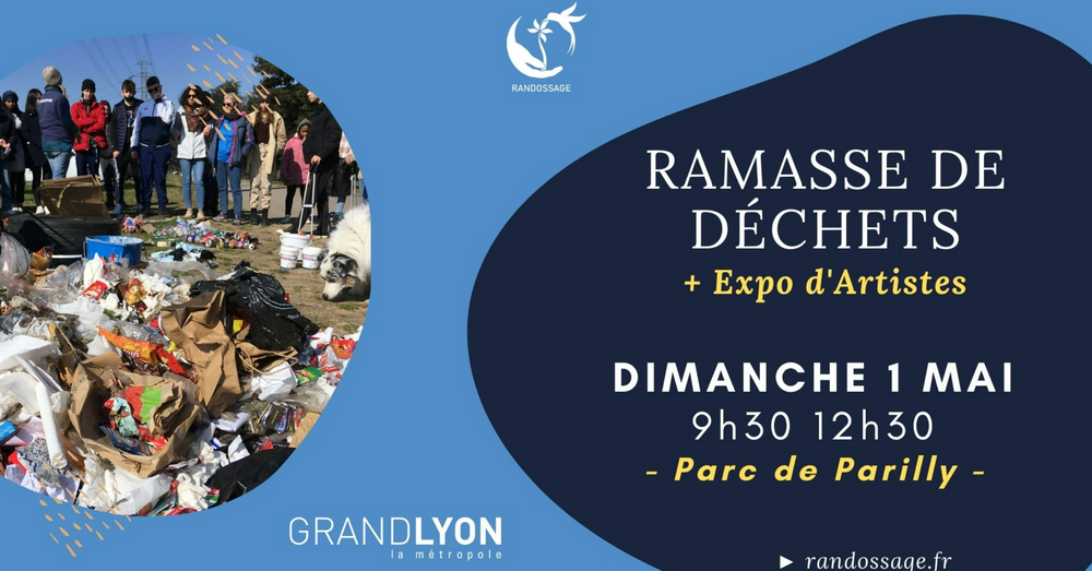 Ramassage ludique et artistique à Parilly
