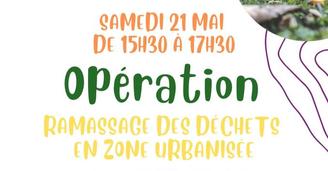 Opération de ramassage des déchets